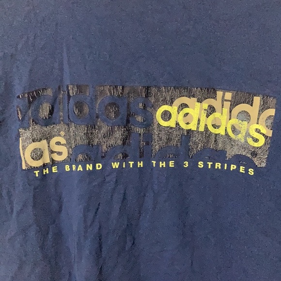 Vintage Adidas T Shirt Made in USA Size S - Picture 2 of 4